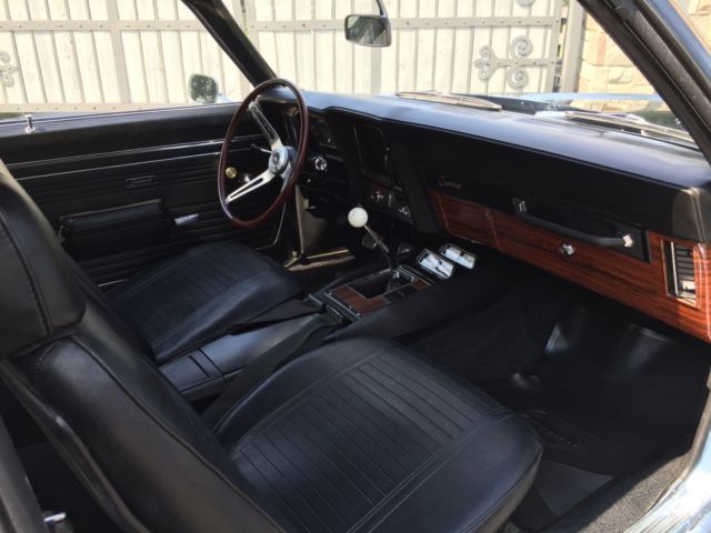 1969 Glacier Blue Chevrolet Camaro