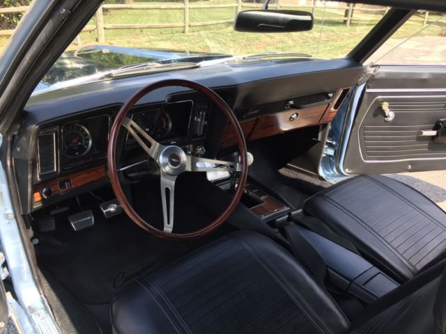 1969 Glacier Blue Chevrolet Camaro