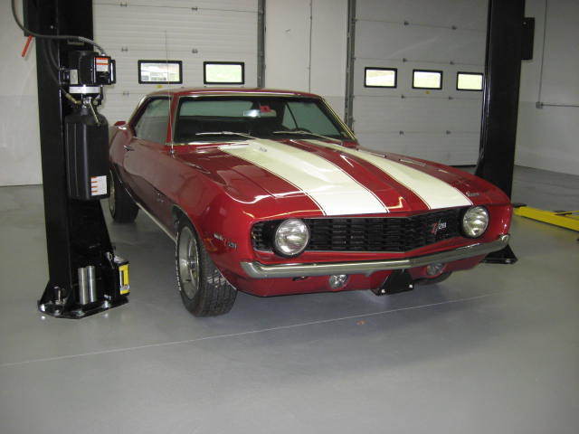 1969 Red Chevrolet Camaro Coupe