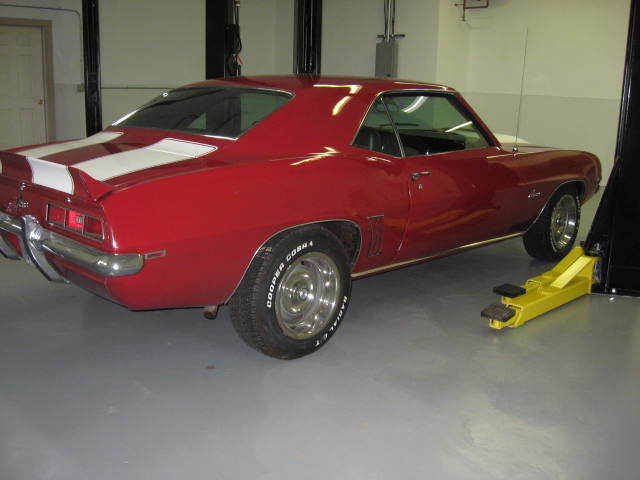 1969 Red Chevrolet Camaro Coupe