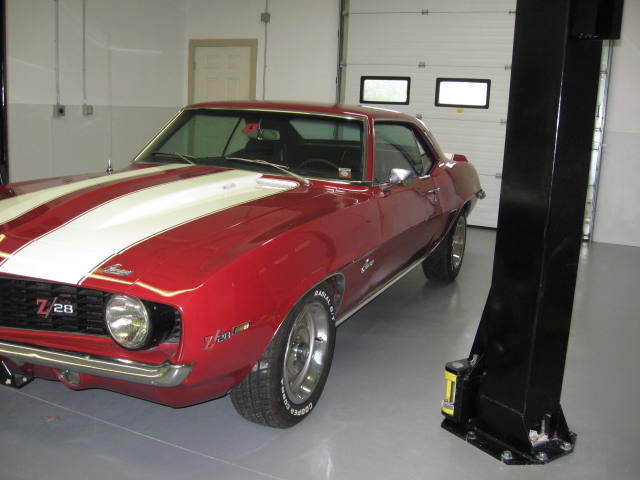 1969 Red Chevrolet Camaro Coupe