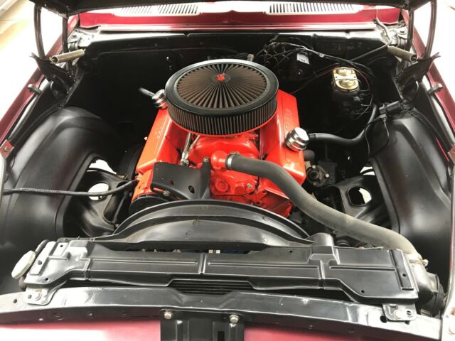 1969 Maroon Chevrolet Camaro