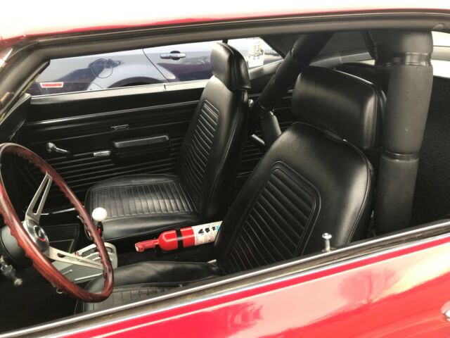 1969 Maroon Chevrolet Camaro