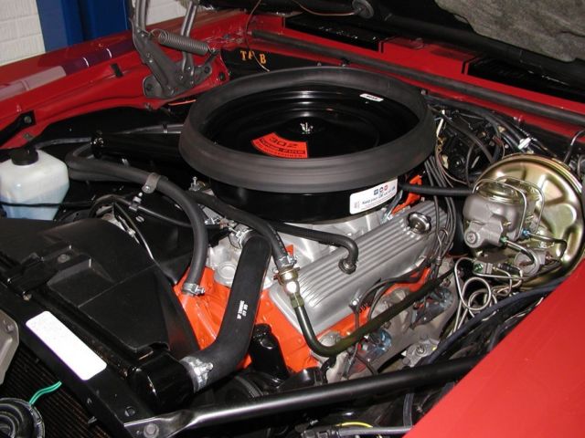 1969 Red Chevrolet Camaro Coupe