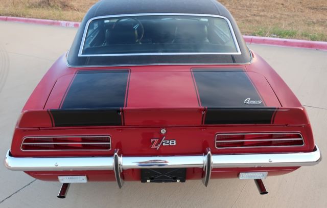 1969 Red Chevrolet Camaro Coupe