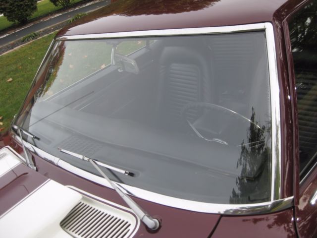 1969 Burgandy Chevrolet Camaro Coupe