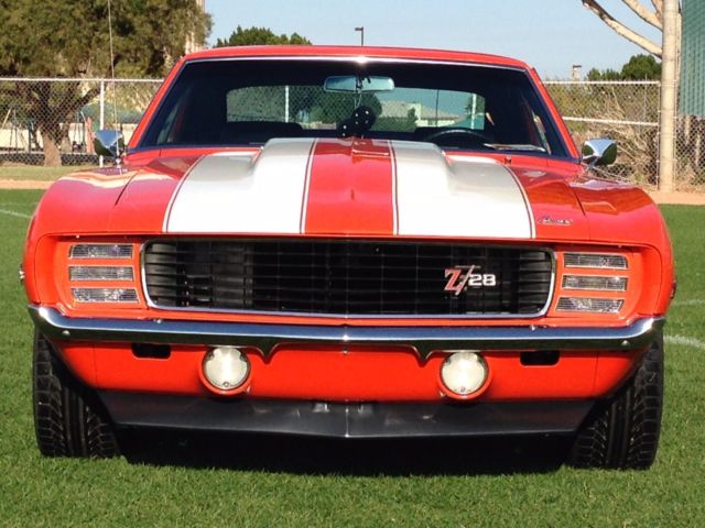 1969 Blue Chevrolet Camaro Coupe