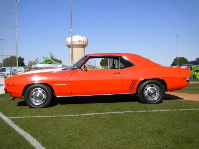 1969 Blue Chevrolet Camaro Coupe