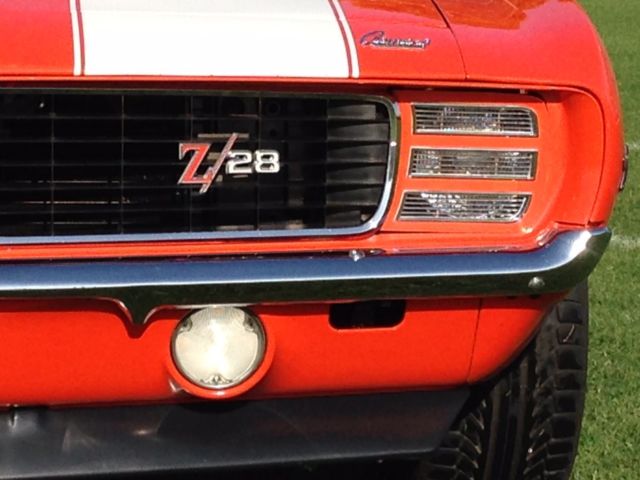 1969 Blue Chevrolet Camaro Coupe