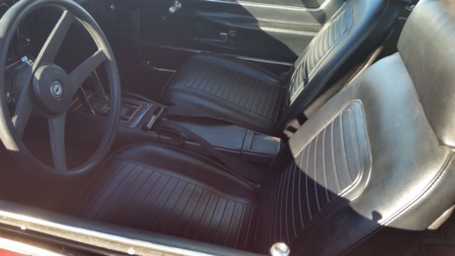 1969 Red Chevrolet Camaro Coupe