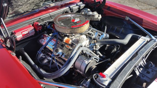 1969 Red Chevrolet Camaro Coupe