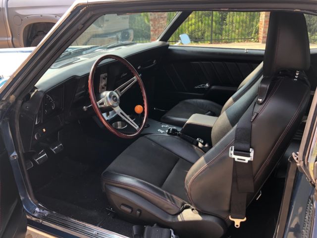 1969 Z28 Blue with Cadillac Pearl White Rally Stripes Chevrolet Camaro Coupe