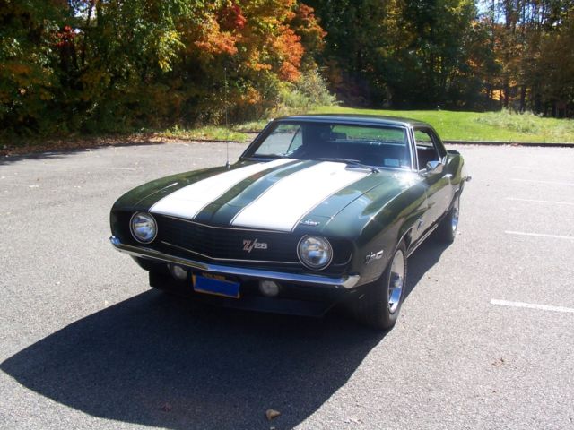 1969 Green Chevrolet Camaro Coupe