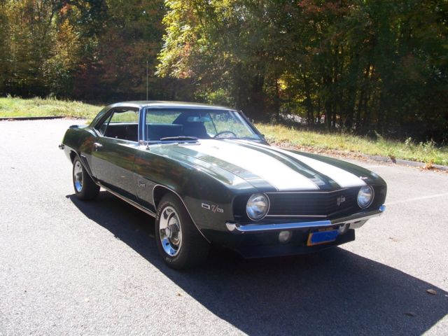 1969 Green Chevrolet Camaro Coupe