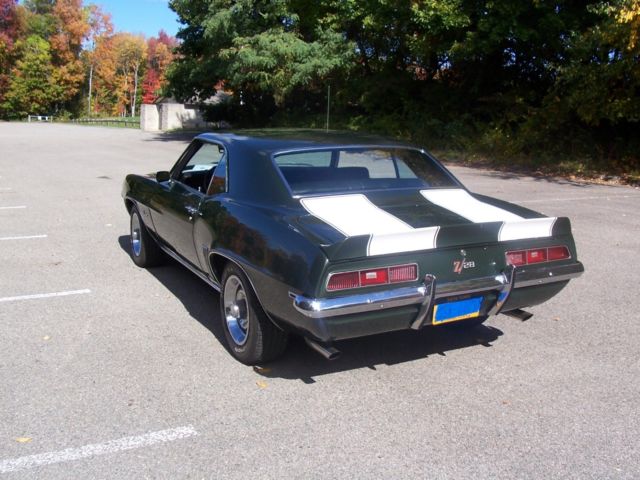 1969 Green Chevrolet Camaro Coupe