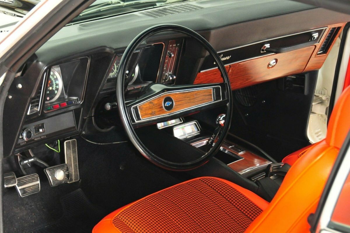 1969 White Chevrolet Camaro Coupe