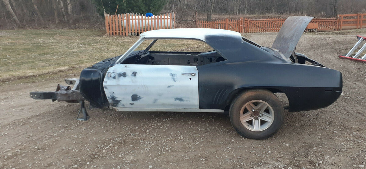 1969 Silver Chevrolet Camaro Coupe