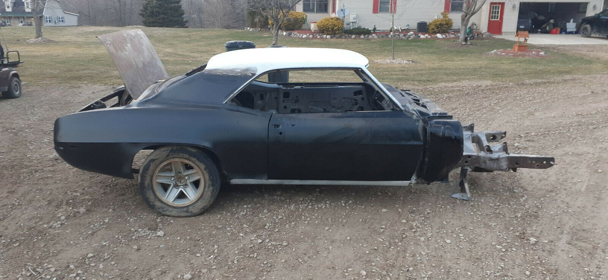 1969 Silver Chevrolet Camaro Coupe