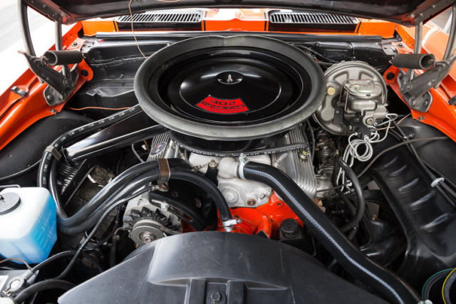 1969 Orange Chevrolet Camaro Coupe