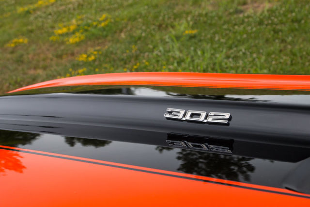 1969 Orange Chevrolet Camaro Coupe