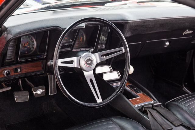 1969 Orange Chevrolet Camaro Coupe