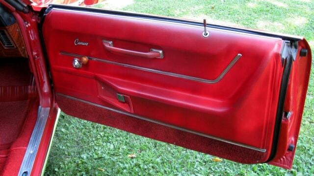 1969 Garnet Red w/Black Stripes Chevrolet Camaro Coupe