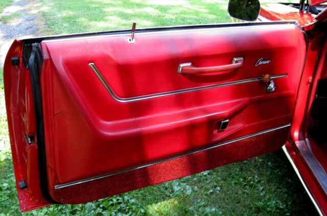 1969 Garnet Red w/Black Stripes Chevrolet Camaro Coupe