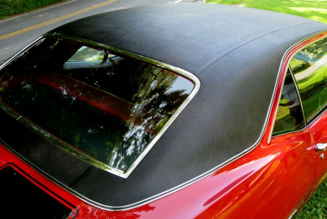 1969 Garnet Red w/Black Stripes Chevrolet Camaro Coupe