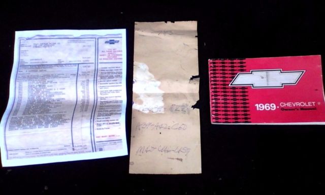 1969 GLACIER  BLUE Chevrolet Capriceold SPORT  HARDTOP