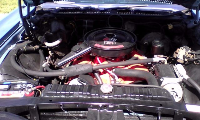 1969 GLACIER  BLUE Chevrolet Capriceold SPORT  HARDTOP