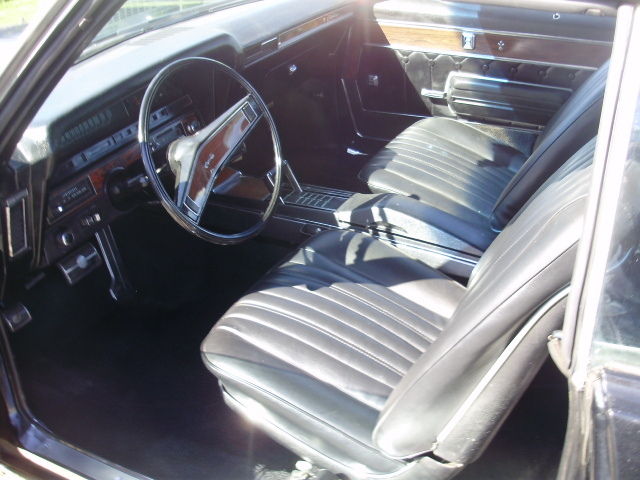 1969 black Chevrolet Impala Coupe