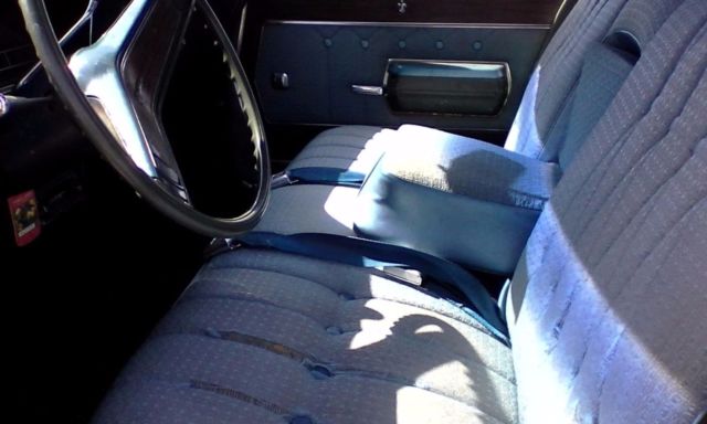 1969 GLACIER  BLUE Chevrolet Capriceold SPORT  HARDTOP