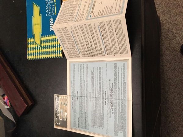 1969 HUGGER ORANGE Chevrolet Camaro Coupe