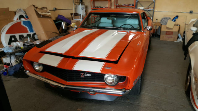 1969 HUGGER ORANGE Chevrolet Camaro Coupe