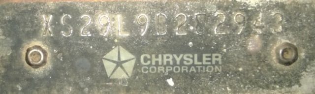 1969 T7 dark bronze poly Dodge Charger B-body