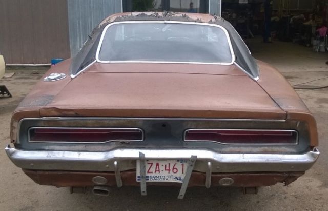 1969 T7 dark bronze poly Dodge Charger B-body