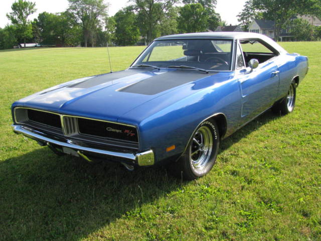 1969 Blue Dodge Charger