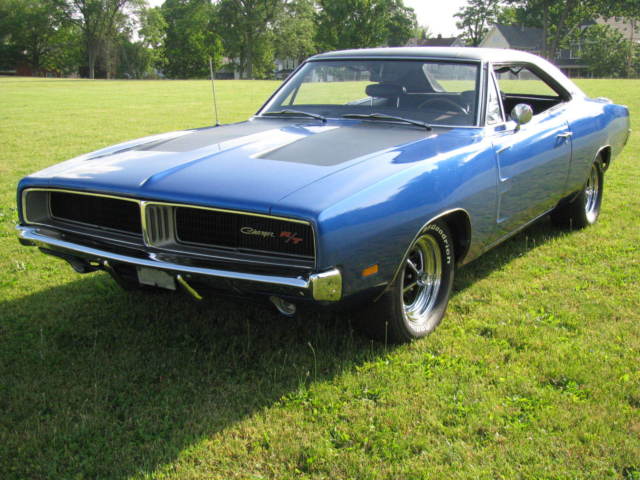 1969 Blue Dodge Charger