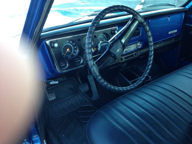 1969 Blue Chevrolet C-10 Standard Cab Pickup