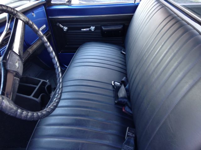 1969 Blue Chevrolet C-10 Standard Cab Pickup