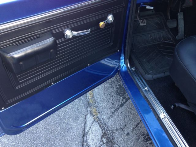 1969 Blue Chevrolet C-10 Standard Cab Pickup