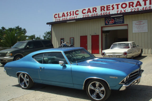 1969 Blue Chevrolet Chevelle 2-Dr Hard Top
