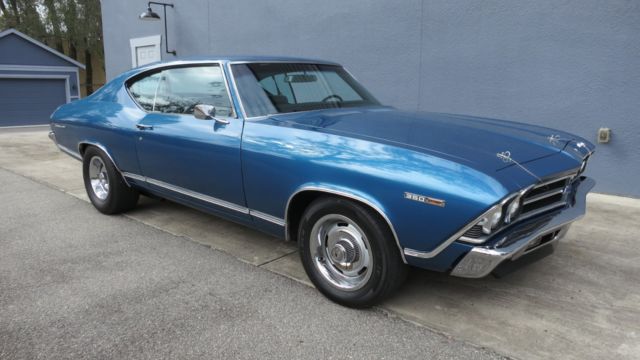 1969 Blue Chevrolet Chevelle