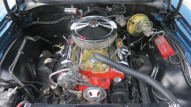 1969 Blue Chevrolet Chevelle