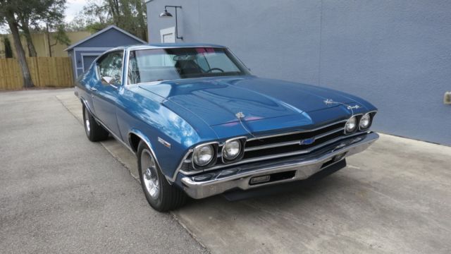 1969 Blue Chevrolet Chevelle