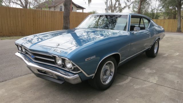 1969 Blue Chevrolet Chevelle