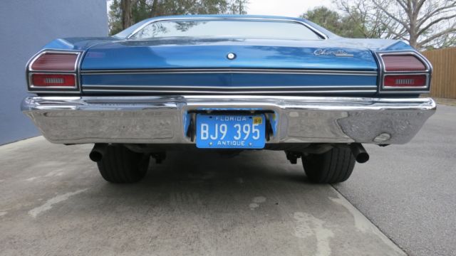 1969 Blue Chevrolet Chevelle