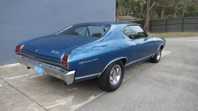 1969 Blue Chevrolet Chevelle