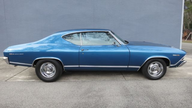 1969 Blue Chevrolet Chevelle