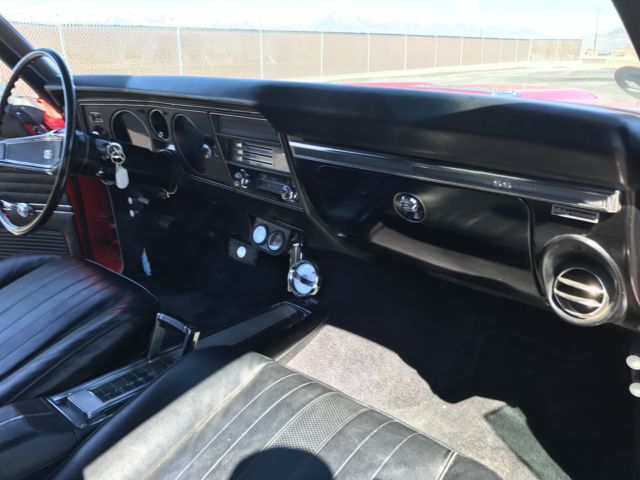 1969 Red Chevrolet Chevelle Coupe